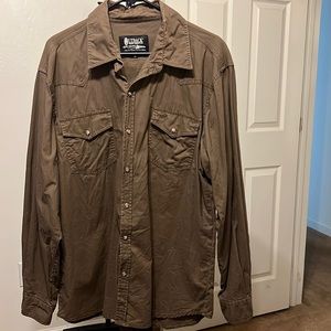 Men’s outback snap up western shirt
